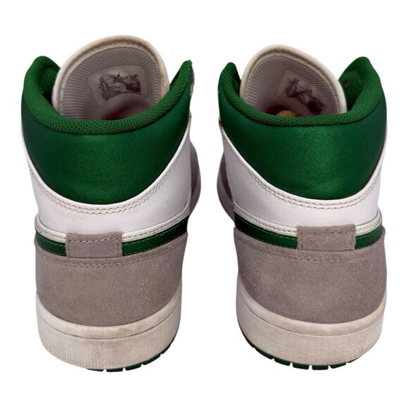 Nike Air Jordan 1 SE Pine Green Size 10 Mid Basketball Sneaker DC7294-103 - Picture 7 of 9